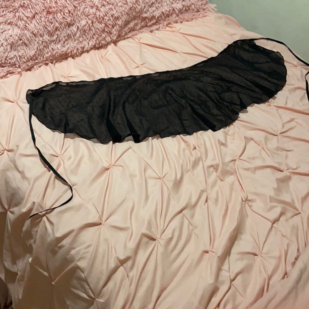Black Ballet Dance Skirt